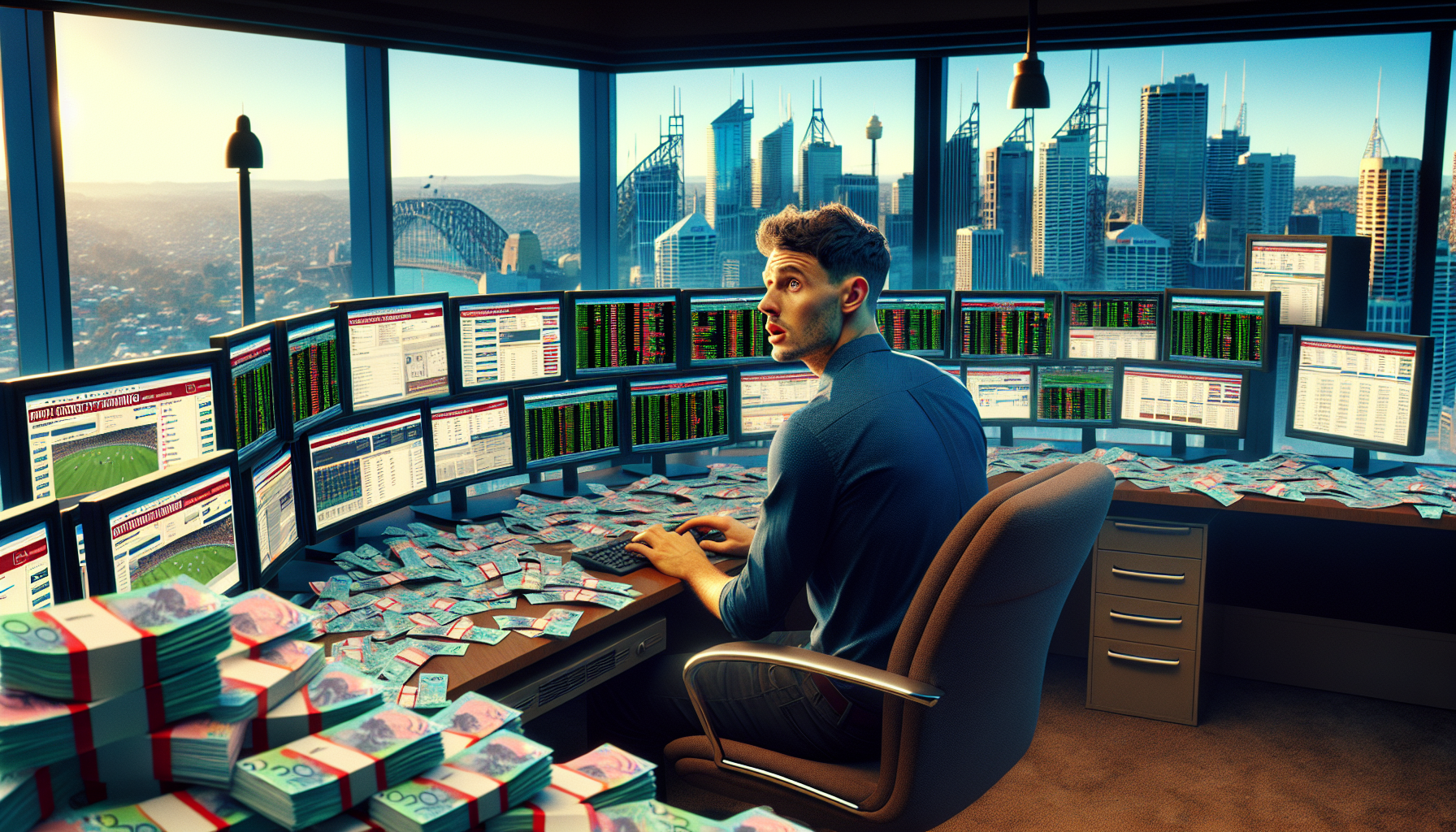 23-Year-Old Detained for $2 Million Internet Betting Operation in Sydney